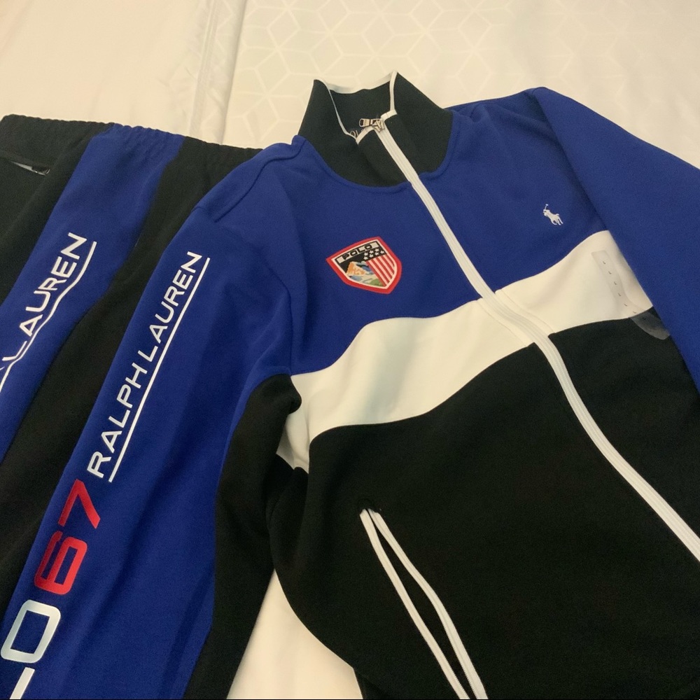 Polo Ralph Lauren sweatsuit size large.